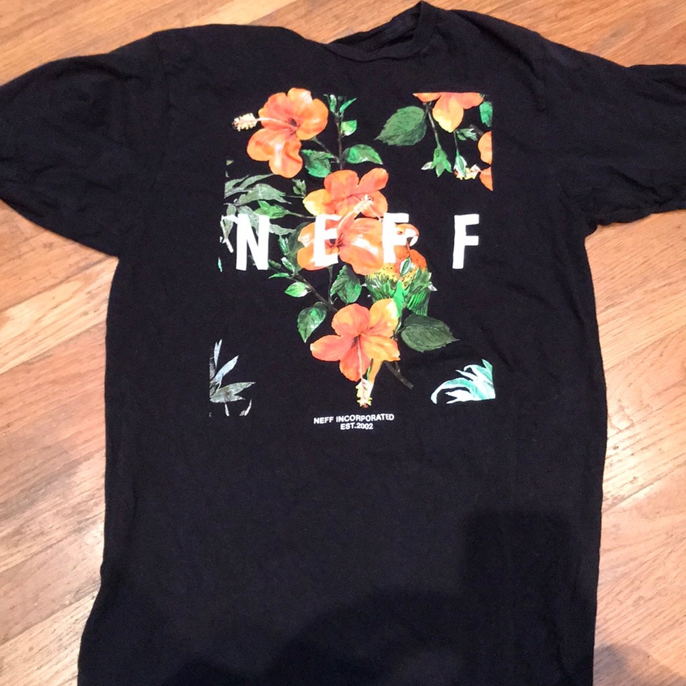 Floral NEFF t shirt